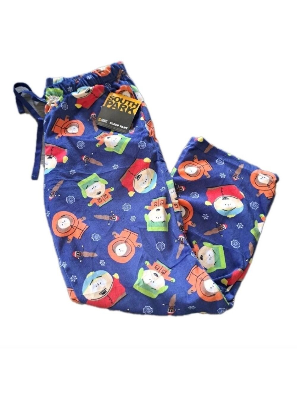 NWT Southpark Comedy Central sleep PJ lounge PANTS  Comfy casual graphic Soft LG